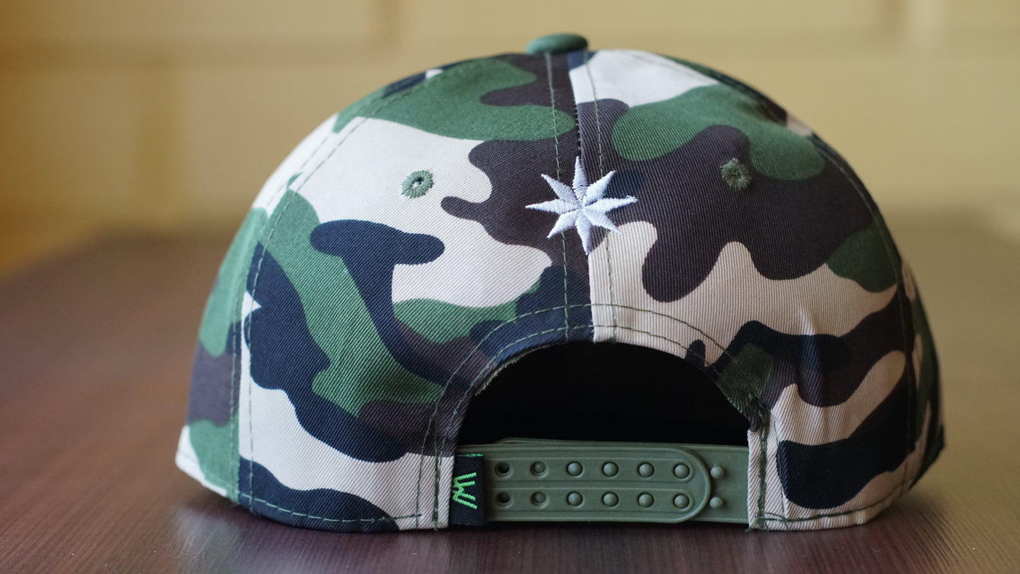 Gorra Snapback Neculman Camo Bordado