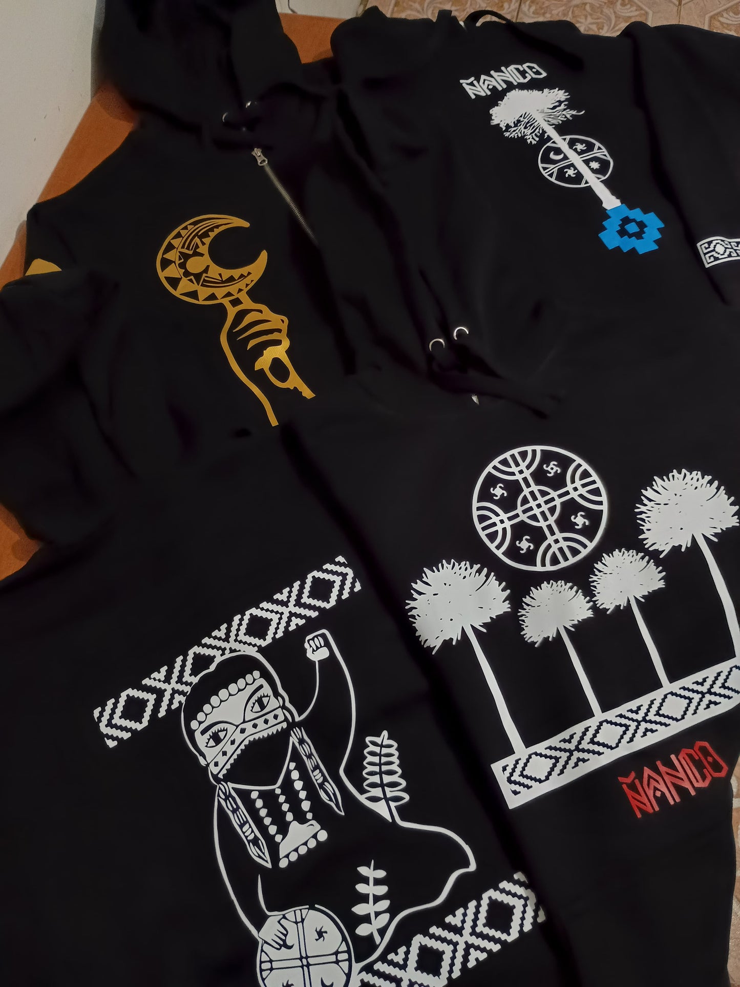 Polerones personalizados con identidad Mapuche